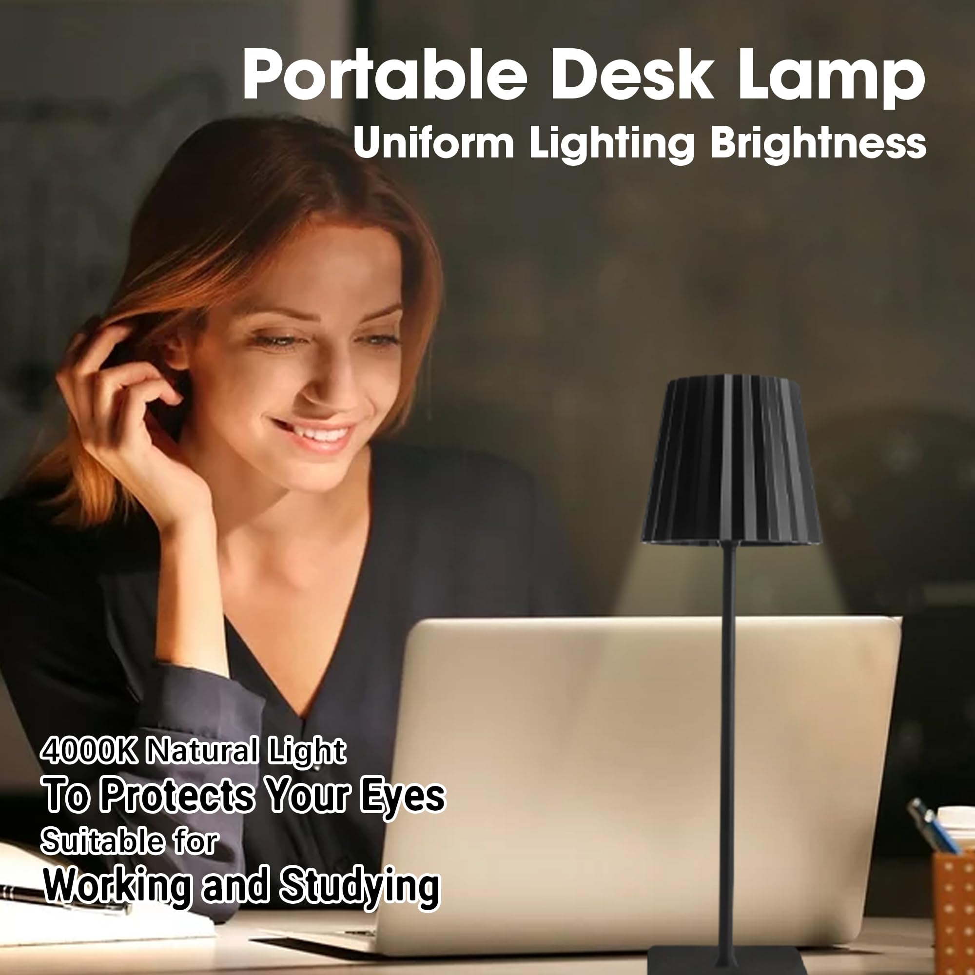 LED Desk Lamp Usb Rechargeable Table Lamp Bar Restaurant Ambiance Wireless Touch Lamps Dimmable Led Lights For Hotel Bedroom чёрный
LED Desk Lamp Usb Rechargeable Table Lamp Bar Restaurant Ambiance Wireless Touch Lamps Dimmable Led Lights For Hotel Bedroom чёрный