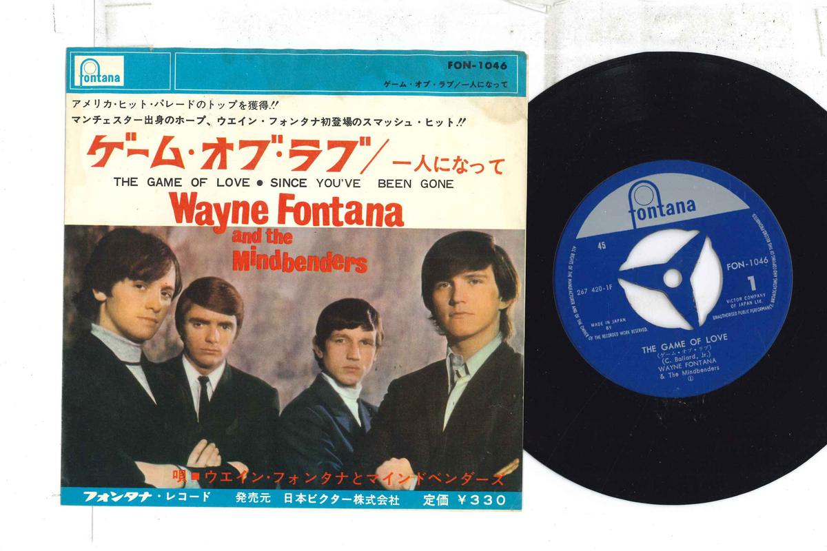 7inch Record WAYNE FONTANA THE MINDBENDERS Game Of Love Since Youve Been Go FON1046 FONTANA 1965 Japan Rock Used
7inch Record WAYNE FONTANA THE MINDBENDERS Game Of Love Since Youve Been Go FON1046 FONTANA 1965 Japan Rock Used