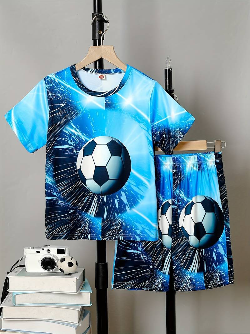 Popular Boys Funny Fashion Series D Printed Casual Pullover Clothing, Short Sleeve Shorts Set 100cm
Popular Boys Funny Fashion Series D Printed Casual Pullover Clothing, Short Sleeve Shorts Set 100cm