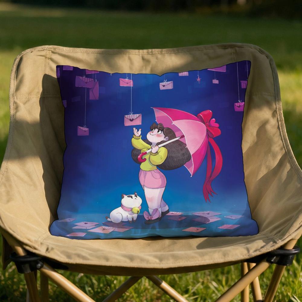 BBee And PPuppycat Cushion Cover Soft Reversible Durable Pillow Cover MultiScene Use for Home Car Daily Comfort 30X30cm
BBee And PPuppycat Cushion Cover Soft Reversible Durable Pillow Cover MultiScene Use for Home Car Daily Comfort 30X30cm
