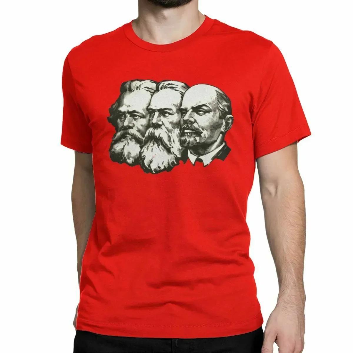 Communist Marx Engels and Lenin Soviet Communism TShirt 100 Cotton ONeck Summer Short Sleeve Casual Mens Tshirt Size S3XL S
Communist Marx Engels and Lenin Soviet Communism TShirt 100 Cotton ONeck Summer Short Sleeve Casual Mens Tshirt Size S3XL S