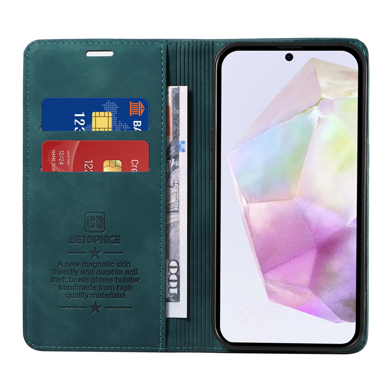 BETOPNICE 003 For Samsung Galaxy A56 5G Wallet Case Leather Phone Cover with Stand Pink
BETOPNICE 003 For Samsung Galaxy A56 5G Wallet Case Leather Phone Cover with Stand Pink