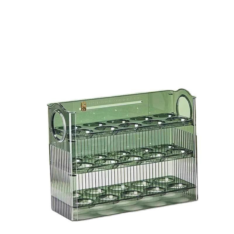 3-ярусный органайзер для яиц для холодильника, ПЭТ-хранилище для яиц для холодильника, контейнер на 30 яиц для кухонной столешницы, прозрачный 3-tier зелёный
3-ярусный органайзер для яиц для холодильника, ПЭТ-хранилище для яиц для холодильника, контейнер на 30 яиц для кухонной столешницы, прозрачный 3-tier зелёный