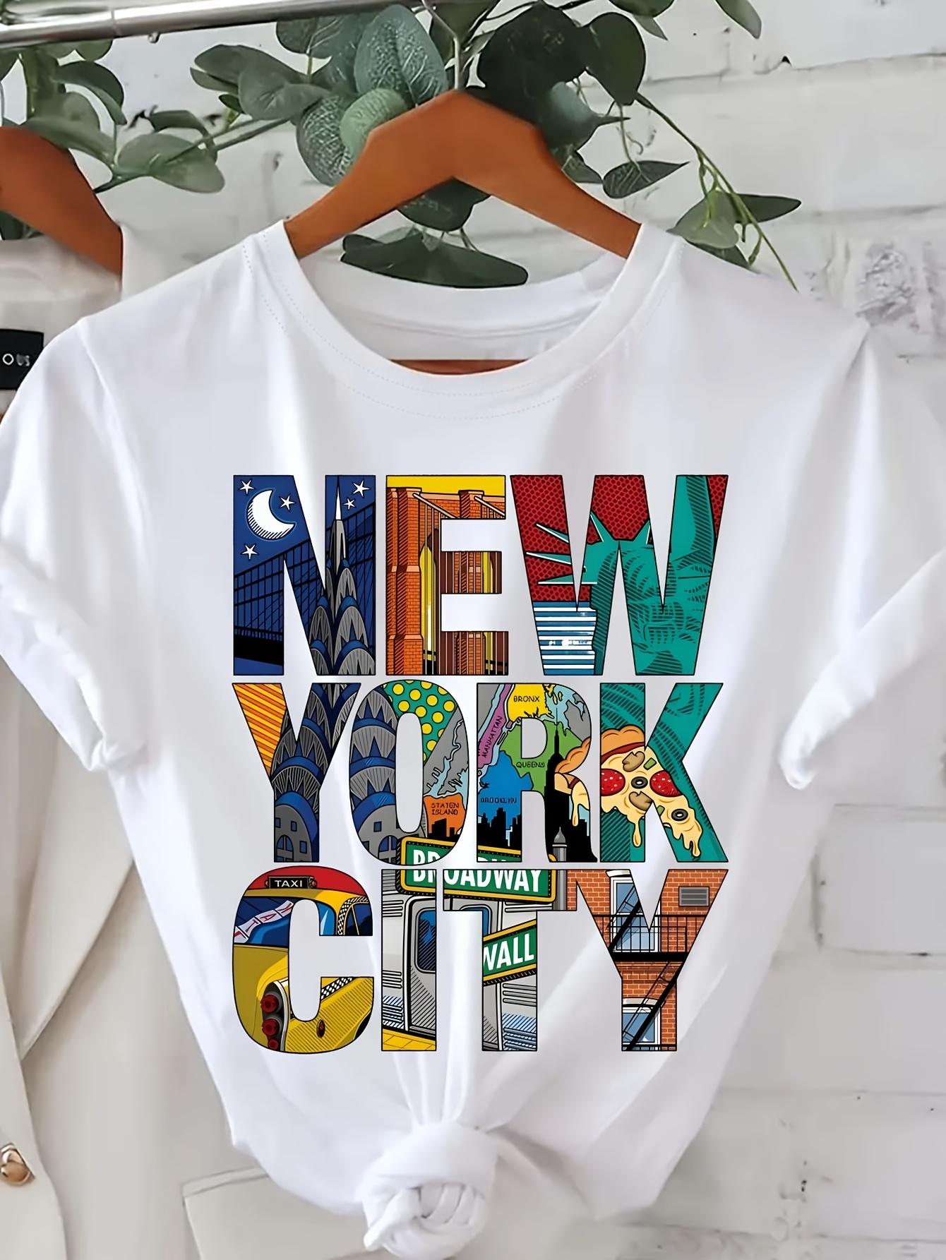 New York City Orienteering T-Shirt - Short Sleeve Casual Round Neck Tee with NYC Skyline & Geometric Map, Machine Washable - Urban Navigation Top 5XL різнокольоровий
New York City Orienteering T-Shirt - Short Sleeve Casual Round Neck Tee with NYC Skyline & Geometric Map, Machine Washable - Urban Navigation Top 5XL різнокольоровий