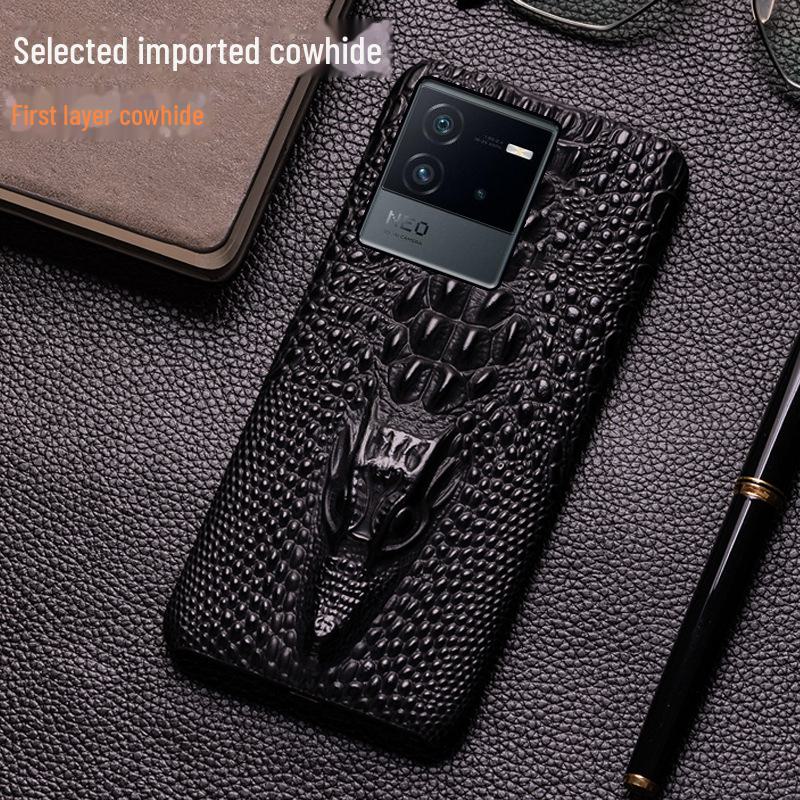 iQOO Neo6 Cowhide Dragon Head Pattern Leather Case for Neo6SE - High-end Protective Cover iQOO Neo 5 Enhanced Edition
iQOO Neo6 Cowhide Dragon Head Pattern Leather Case for Neo6SE - High-end Protective Cover iQOO Neo 5 Enhanced Edition