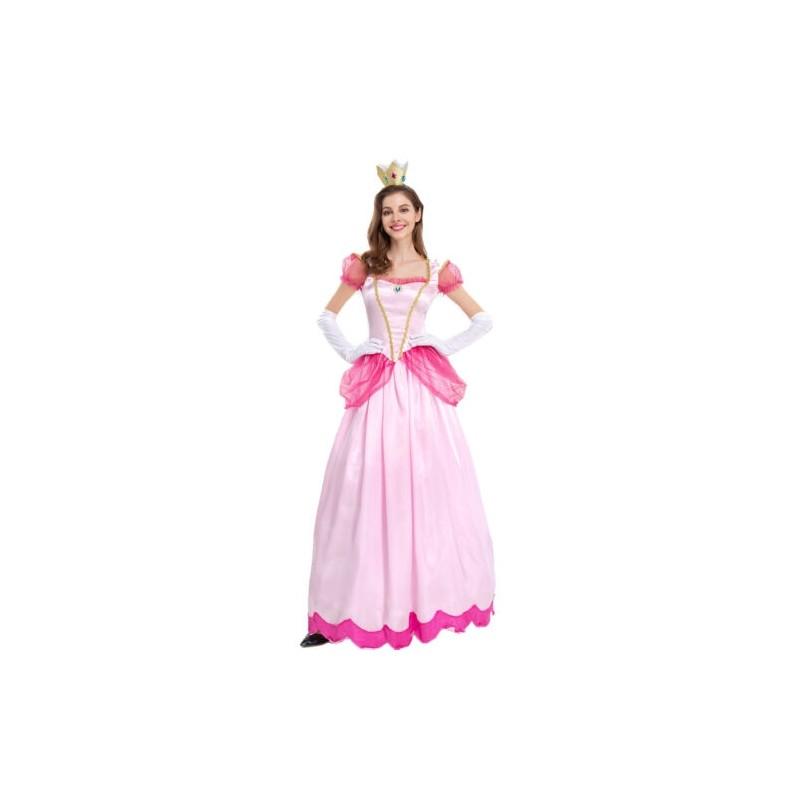 Mario Princess Costume Dress With Lycra Fabric For Halloween Stage Performances XL
Mario Princess Costume Dress With Lycra Fabric For Halloween Stage Performances XL