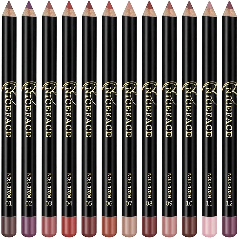 12-Color Matte Lip Liner Pencil Set, Long-Lasting, Waterproof, Smooth, Natural, Professional Makeup Lip Liner Pencil Set for Women
12-Color Matte Lip Liner Pencil Set, Long-Lasting, Waterproof, Smooth, Natural, Professional Makeup Lip Liner Pencil Set for Women