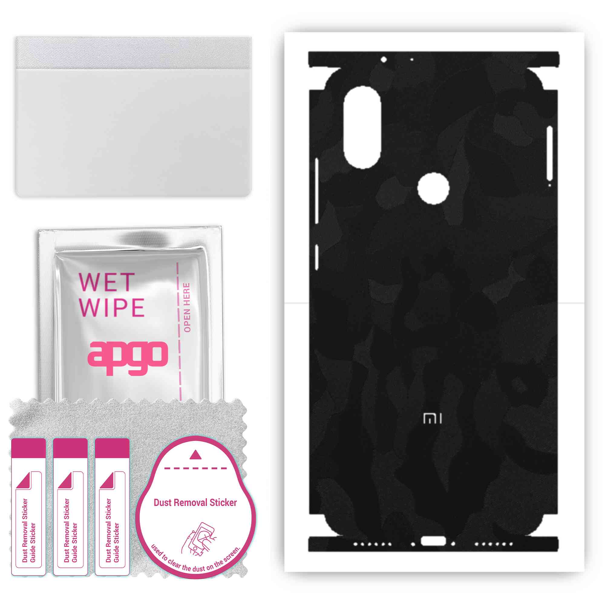 Apgo Protective Skin Sticker для тильної сторони, сумісної з Xiaomi Mi A2 (Mi 6X), Плівка для повного обгортання, фольга, вініл – візерунок чорний камуфляж
Apgo Protective Skin Sticker для тильної сторони, сумісної з Xiaomi Mi A2 (Mi 6X), Плівка для повного обгортання, фольга, вініл – візерунок чорний камуфляж