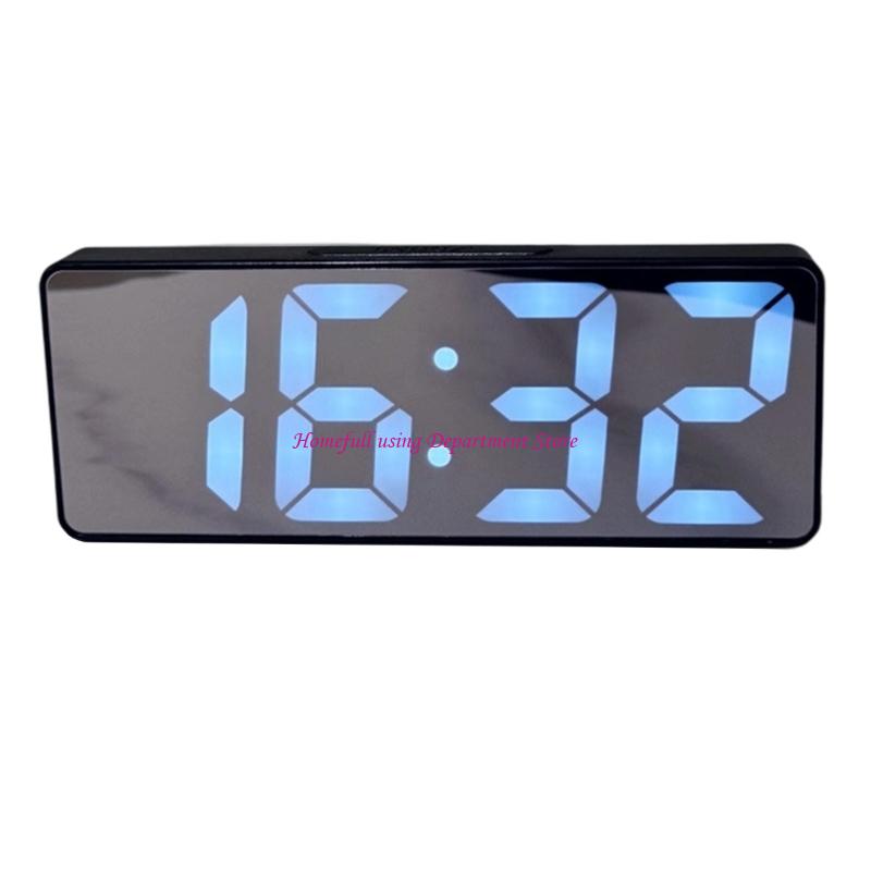 Modern Mirrored Finish Digital Alarm Clock Double Power Supply Snoozes Function
Modern Mirrored Finish Digital Alarm Clock Double Power Supply Snoozes Function