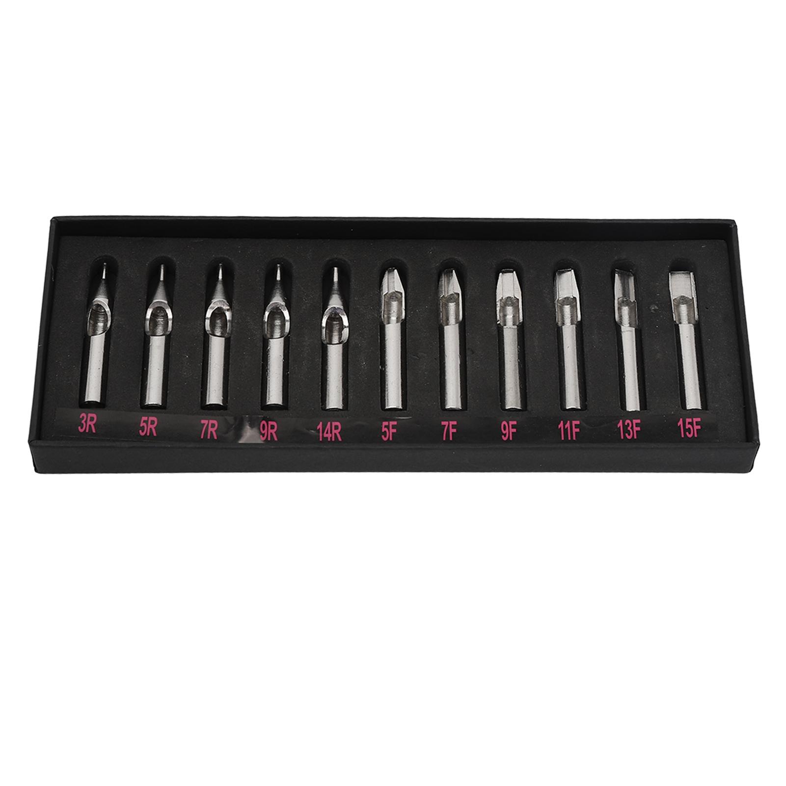 Tattoo Tip 11 Type 304 Stainless Steel High Temperature Resistance Supply Accessory Metal Tattoo Nozzle Tip
Tattoo Tip 11 Type 304 Stainless Steel High Temperature Resistance Supply Accessory Metal Tattoo Nozzle Tip