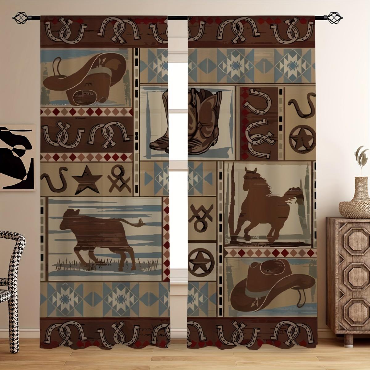 Stylish Cowboy Retro Farmhouse Boy Window Drapes Blinds Perfect Youngsters Bedrooms Living Room Decor Bathing Room Cooking Room Doors Vintage Denim W50 X H130(CM)X2&Grommet Top
Stylish Cowboy Retro Farmhouse Boy Window Drapes Blinds Perfect Youngsters Bedrooms Living Room Decor Bathing Room Cooking Room Doors Vintage Denim W50 X H130(CM)X2&Grommet Top