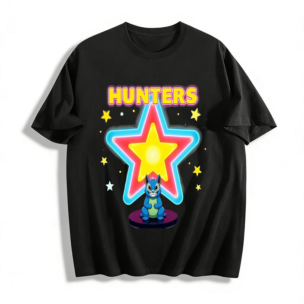 Cute Star Hunter Blue Monster Print Casual T-shirt Unisex Daily Comfort Breathable Top Pure cotton T-shirt XXS
Cute Star Hunter Blue Monster Print Casual T-shirt Unisex Daily Comfort Breathable Top Pure cotton T-shirt XXS