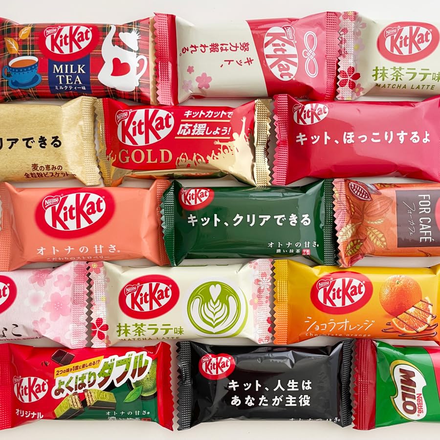 Nestle KitKat Mini Ассорти для сравнения вкусов 12 видов 24 штуки Пробный набор для домашнего использования
Nestle KitKat Mini Ассорти для сравнения вкусов 12 видов 24 штуки Пробный набор для домашнего использования
