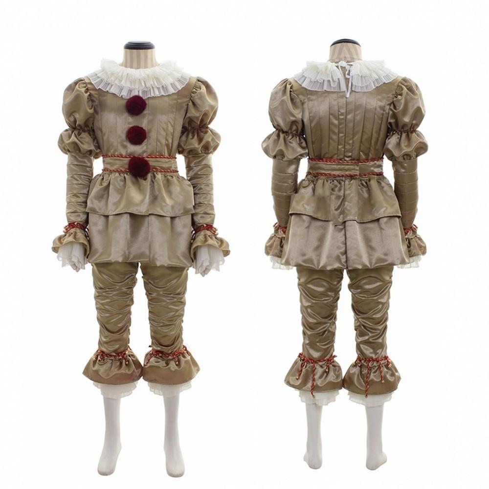 Anime Night Clown Joker Adult Pennywise Cosplay Costume Halloween Clown Stephen King Men Women Cos Suits Outfit Uniform Party KIDS 140&Ghost Joker
Anime Night Clown Joker Adult Pennywise Cosplay Costume Halloween Clown Stephen King Men Women Cos Suits Outfit Uniform Party KIDS 140&Ghost Joker