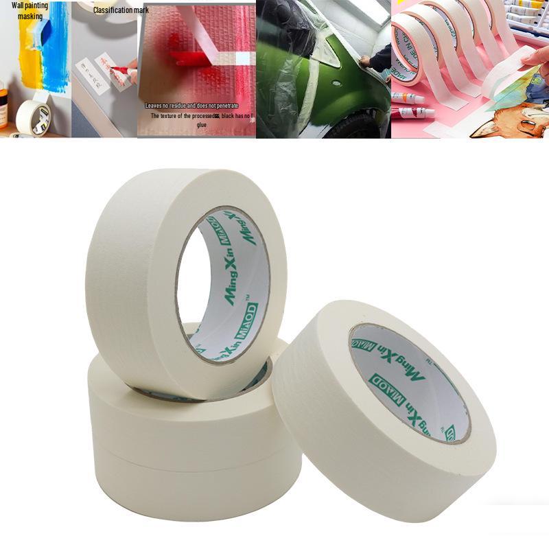High-Strength Adhesive Painter s Tape for Car and Interior Decoration - No Residue, Easy Tear, White Paper Tape
High-Strength Adhesive Painter s Tape for Car and Interior Decoration - No Residue, Easy Tear, White Paper Tape