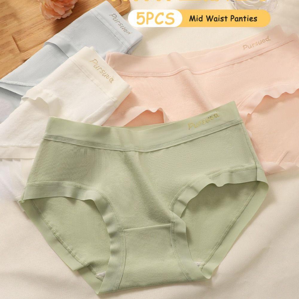 5pcs Underwear Seamless Briefs Cotton Crotch Women s Underpants Breathable Mid Waist Panties Girl M-5Pcs
5pcs Underwear Seamless Briefs Cotton Crotch Women s Underpants Breathable Mid Waist Panties Girl M-5Pcs