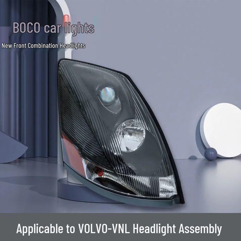 Compatible High Beam Side Marker & Turn Signal Headlight Assembly for Volvo VNL Conventional Cab (American Version) Right
Compatible High Beam Side Marker & Turn Signal Headlight Assembly for Volvo VNL Conventional Cab (American Version) Right