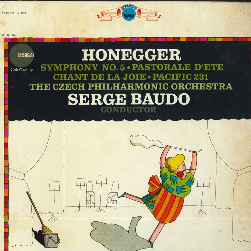 LP Record ARTHUR HONEGGER - Symphony No. 5 / Pastorale D ete / 22160078 CROSSROADS 1966 US Classical Used
LP Record ARTHUR HONEGGER - Symphony No. 5 / Pastorale D ete / 22160078 CROSSROADS 1966 US Classical Used