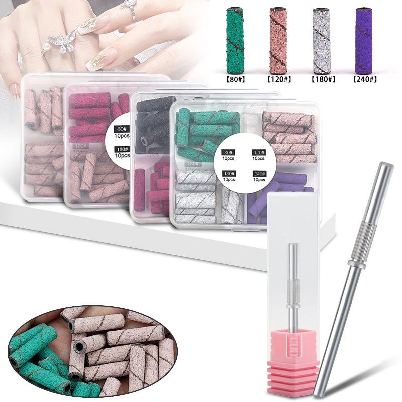 20Mm Long Sanding Bands,Nail Art Grinding Sanding Bands With Bit Nail Art Removal Sand Bands Nail Grinding Tool #120/#180/#240
20Mm Long Sanding Bands,Nail Art Grinding Sanding Bands With Bit Nail Art Removal Sand Bands Nail Grinding Tool #120/#180/#240