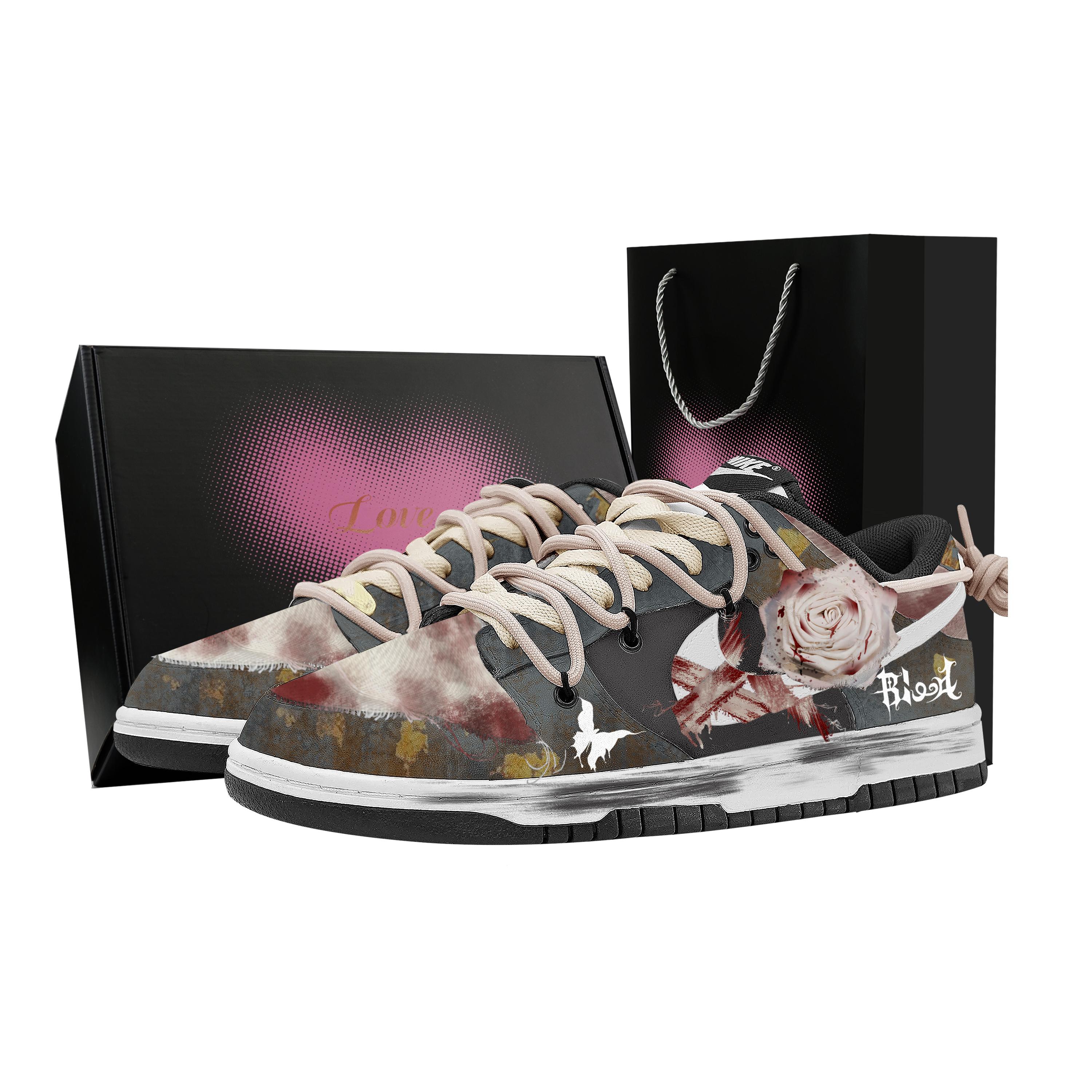 Nike Dunk Blood Red Rose Heart Box Abrasion Resistant Low top Skateboard Shoes Unisex Gray DD1391-100(Team773--) 43
Nike Dunk Blood Red Rose Heart Box Abrasion Resistant Low top Skateboard Shoes Unisex Gray DD1391-100(Team773--) 43