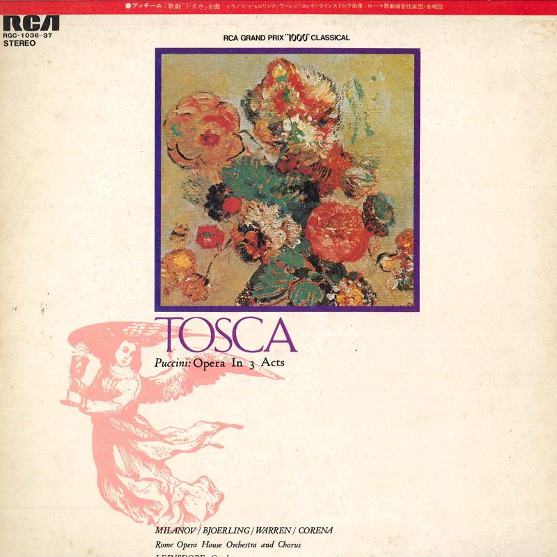 LP Record ZINKA MILANOV JUSSI BJOERLING LEO Puccini Tosca Opera In 3 Acts RGC103637 RCA 1972 Japan Classical Used
LP Record ZINKA MILANOV JUSSI BJOERLING LEO Puccini Tosca Opera In 3 Acts RGC103637 RCA 1972 Japan Classical Used