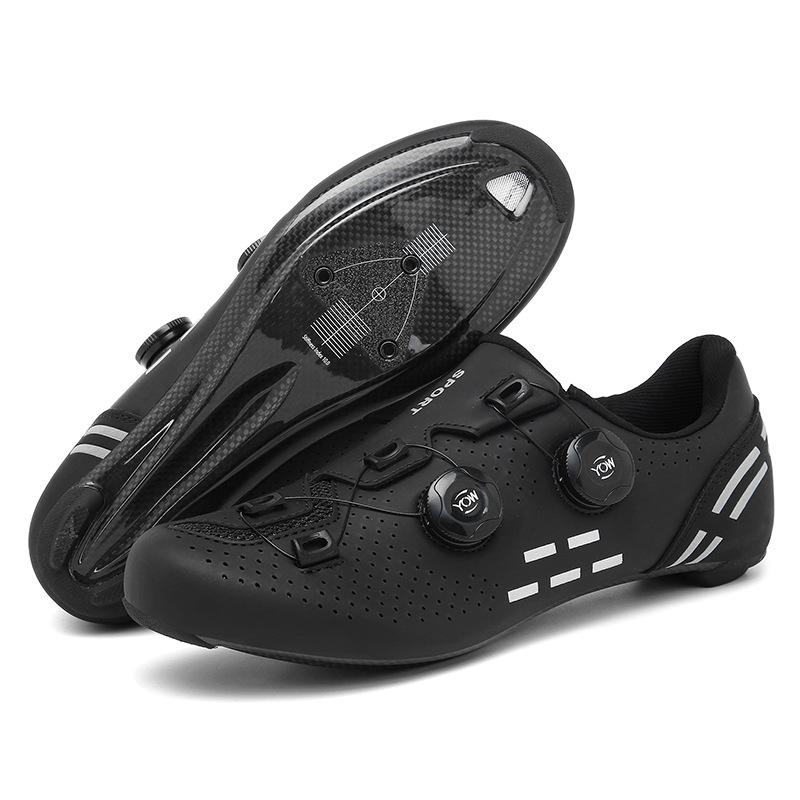 New carbon fiber road lock shoes outdoor cycling lock shoes dynamic mountain bike non-locking hard wide lightweight carbon fiber sole 46 чорний
New carbon fiber road lock shoes outdoor cycling lock shoes dynamic mountain bike non-locking hard wide lightweight carbon fiber sole 46 чорний