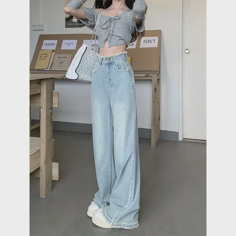 New Women s High-Waist Wide-Leg Jeans - Loose, Straight, Long Mopping Pants for Spring & Autumn. 5XL
New Women s High-Waist Wide-Leg Jeans - Loose, Straight, Long Mopping Pants for Spring & Autumn. 5XL