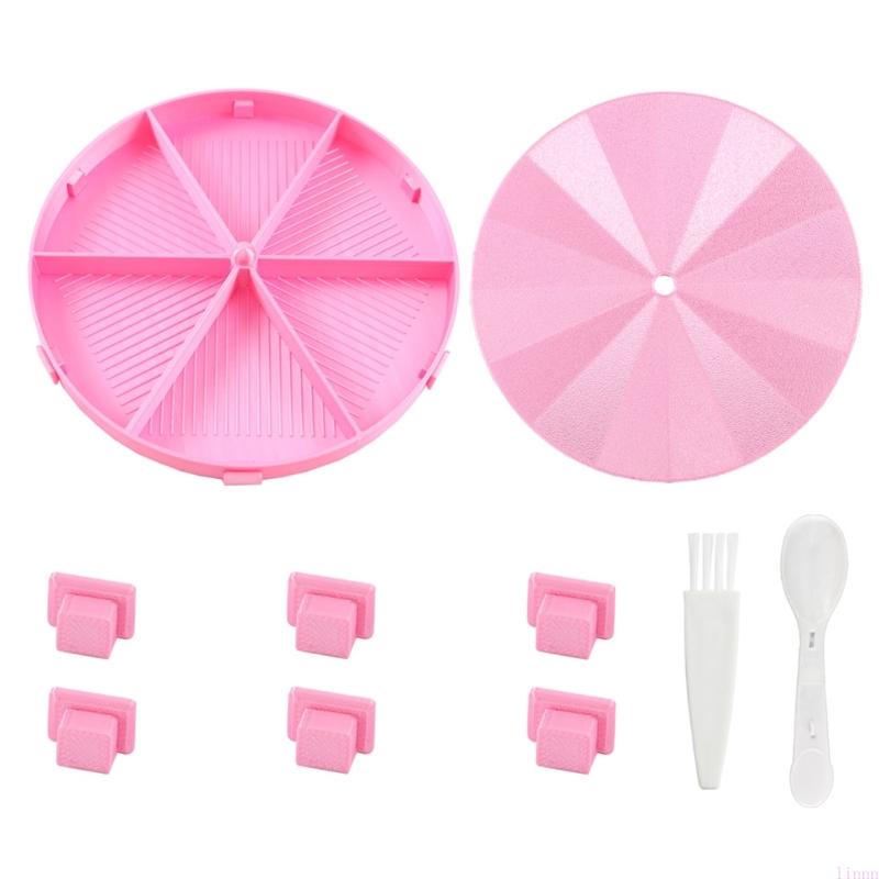 DIY Beads Art Sifter Set with Round Tray for Craft рожевий
DIY Beads Art Sifter Set with Round Tray for Craft рожевий