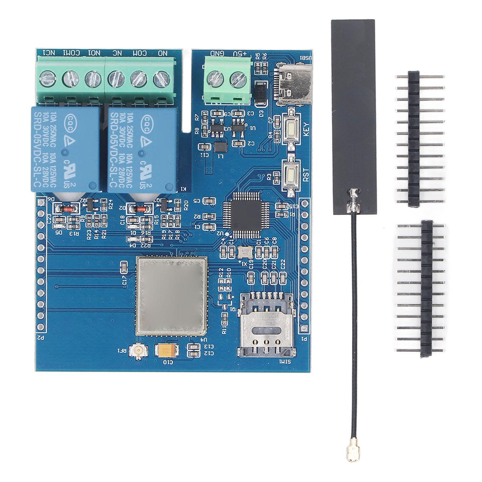 2-канальний релейний модуль 5 В для мережі STM32 4G, 4 Мбайт флеш-пам’яті великої ємності, програмований вторинний D
2-канальний релейний модуль 5 В для мережі STM32 4G, 4 Мбайт флеш-пам’яті великої ємності, програмований вторинний D