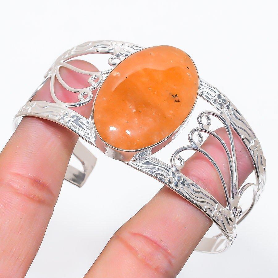 Натуральный камень Оранжевый Авантюрин Серебро 925 пробы Манжета Браслет Регулируемый c6w27
Натуральный камень Оранжевый Авантюрин Серебро 925 пробы Манжета Браслет Регулируемый c6w27