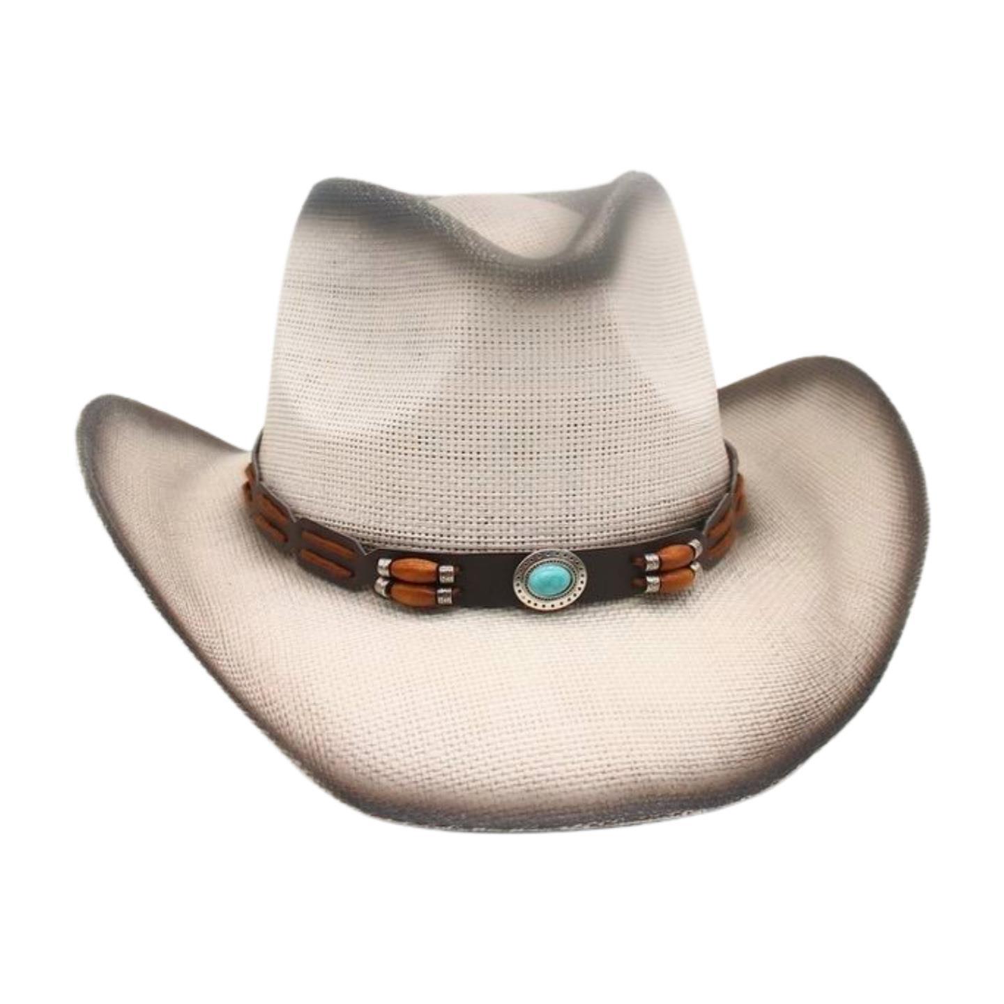 Street Photography Hat Spring And Summer Men And Women Ethnic Style Western Cowboy Hat Hat one size fits all straw hat (hard spray paint)
Street Photography Hat Spring And Summer Men And Women Ethnic Style Western Cowboy Hat Hat one size fits all straw hat (hard spray paint)