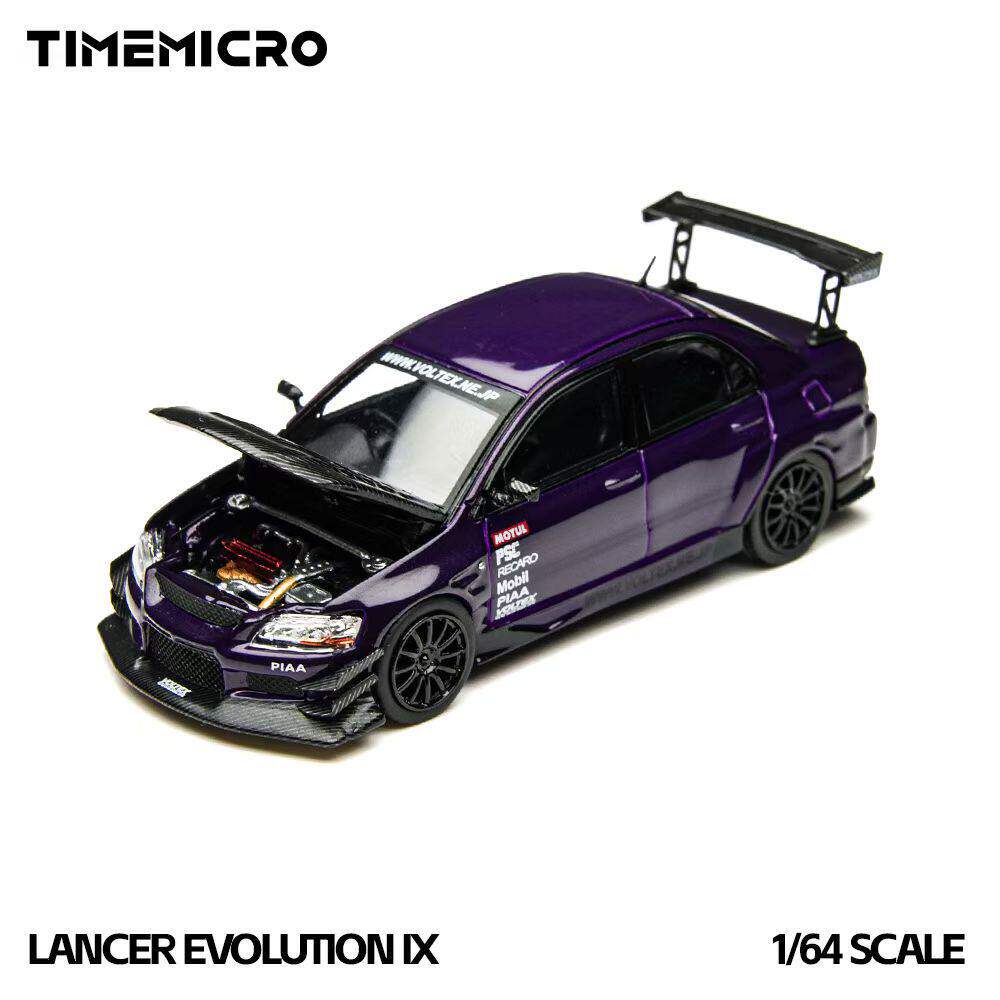 TM 1:64 Mitsubishi Le Mans EVO IX 9th generation die-cast alloy car model, boys toy collection decorative item.
TM 1:64 Mitsubishi Le Mans EVO IX 9th generation die-cast alloy car model, boys toy collection decorative item.