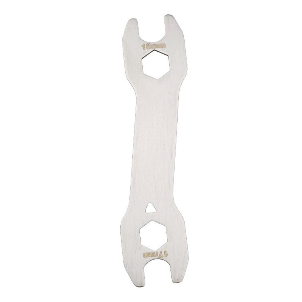 4pcs Wrench Set Bike Hub Wrench Cone Wrench Set Stainless Steel Spanner 17/18mm
4pcs Wrench Set Bike Hub Wrench Cone Wrench Set Stainless Steel Spanner 17/18mm