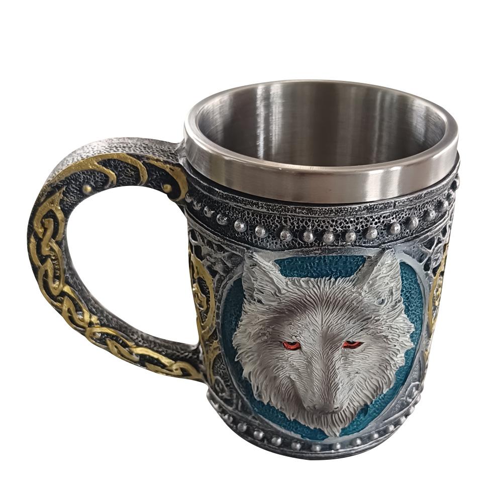 Stainless Steel Skull Mug Viking Drinking Cup Skeleton Resin Beer Stein Tankard Coffee Mug Tea Cup Halloween Gift Bar Drinkware 600ml
Stainless Steel Skull Mug Viking Drinking Cup Skeleton Resin Beer Stein Tankard Coffee Mug Tea Cup Halloween Gift Bar Drinkware 600ml