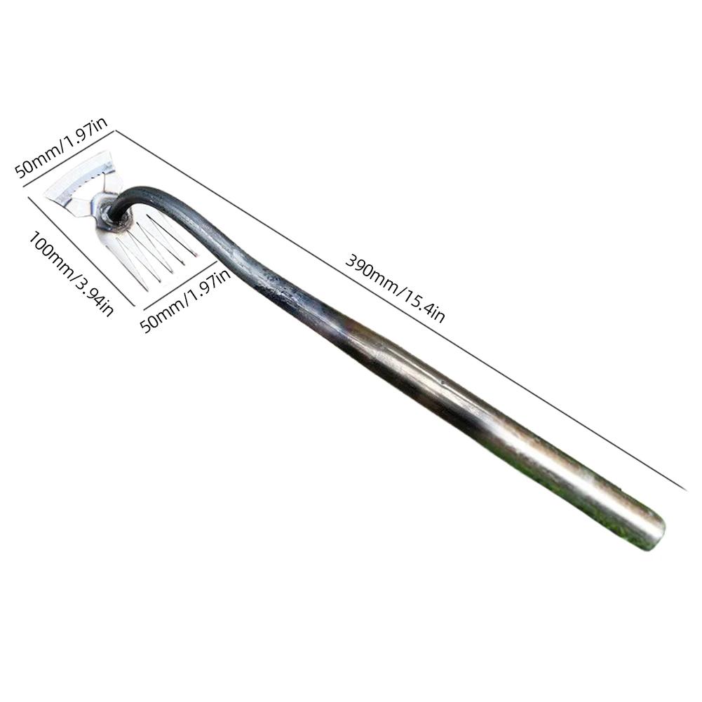 Сельскохозяйственные инструменты Мотыги Треугольная мотыга с маленьким наконечником Сельскохозяйственная земля Рыхление почвы Мотыга Ручной плуг Садовый инвентарь Ручной плуг Грабли Мотыга