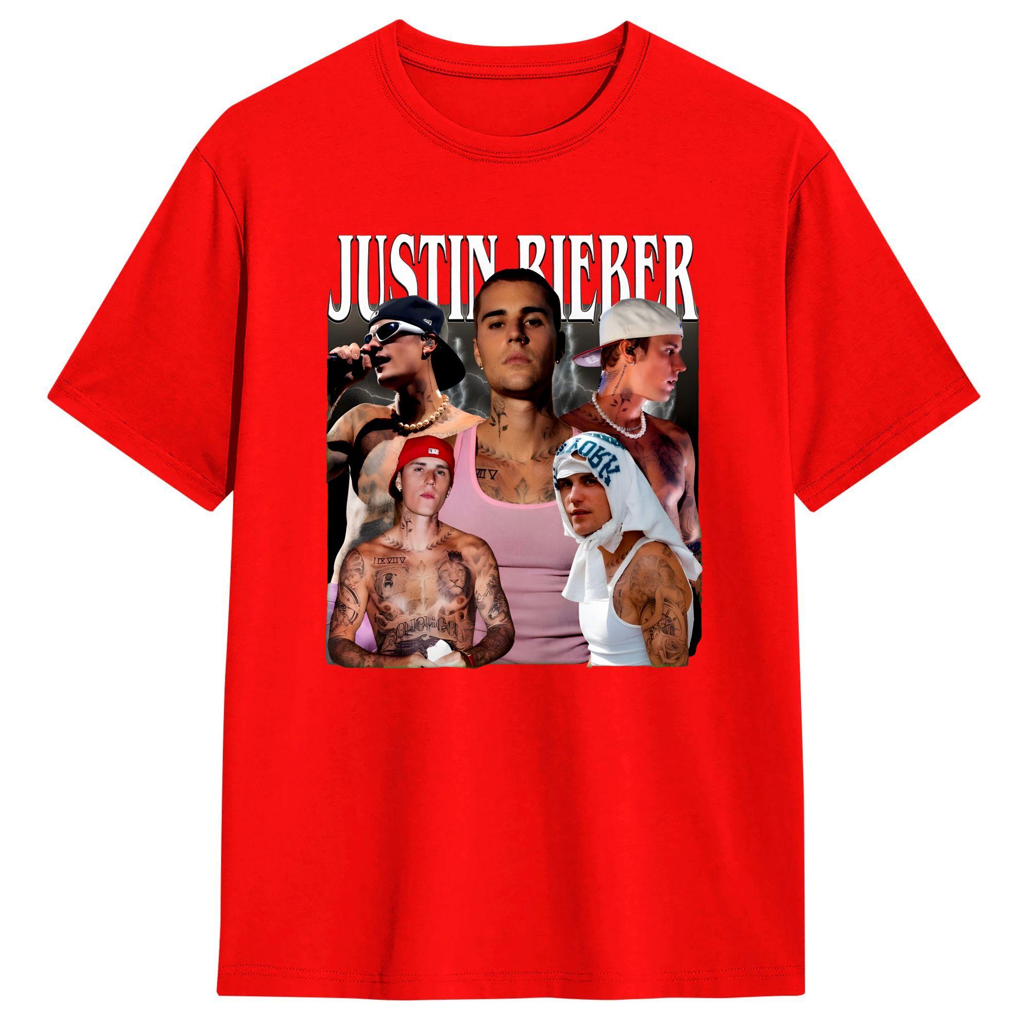 Vintage TShirt Beach JJustins BBiebers Bootleg Novelty T Shirts Cotton Tshirt for Adult Y2K Casual Short Sleeve Tees S
Vintage TShirt Beach JJustins BBiebers Bootleg Novelty T Shirts Cotton Tshirt for Adult Y2K Casual Short Sleeve Tees S