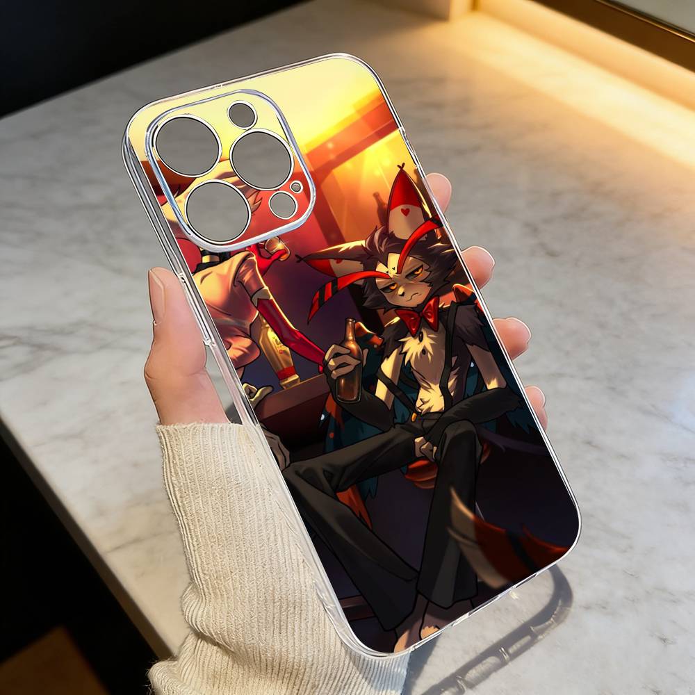 Hazbin Hotel Husk Phone Case For iPhone 17 16 15 14 13 12 11 Mini Pro Max Plus Transparent Cover iPhone13
Hazbin Hotel Husk Phone Case For iPhone 17 16 15 14 13 12 11 Mini Pro Max Plus Transparent Cover iPhone13