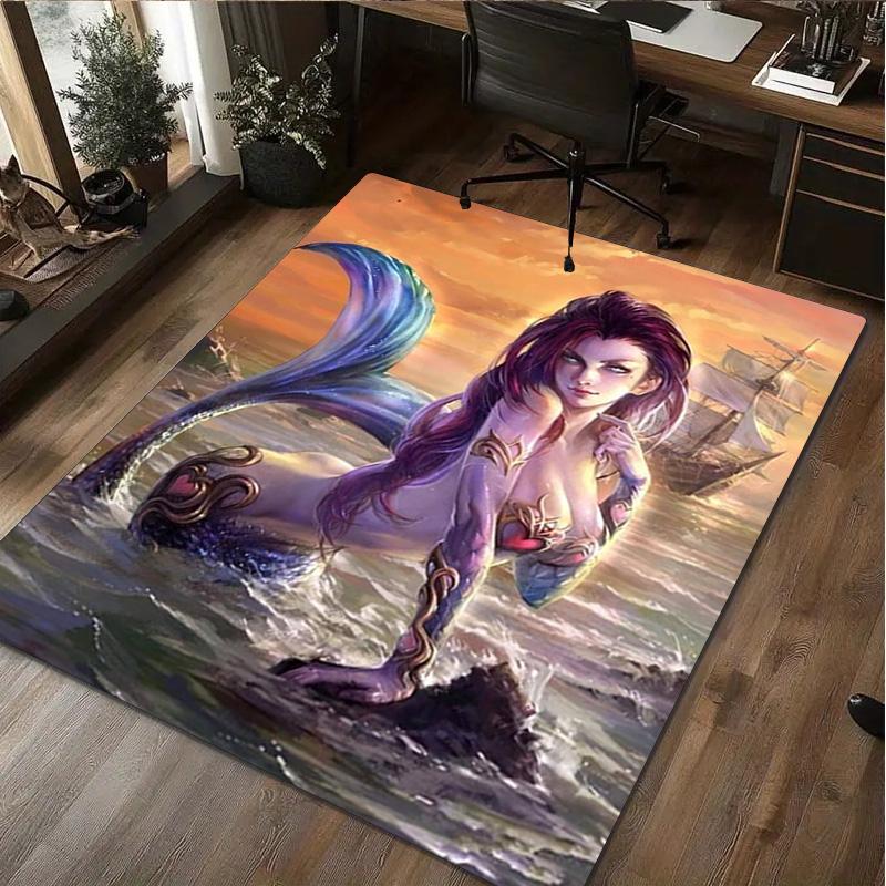 1Pc Sea Princess Print Rug - home decoration Carpet For Living Room Bedroom Flooring Computer Chair Area Rug 40x60cm( 15x23in )
1Pc Sea Princess Print Rug - home decoration Carpet For Living Room Bedroom Flooring Computer Chair Area Rug 40x60cm( 15x23in )