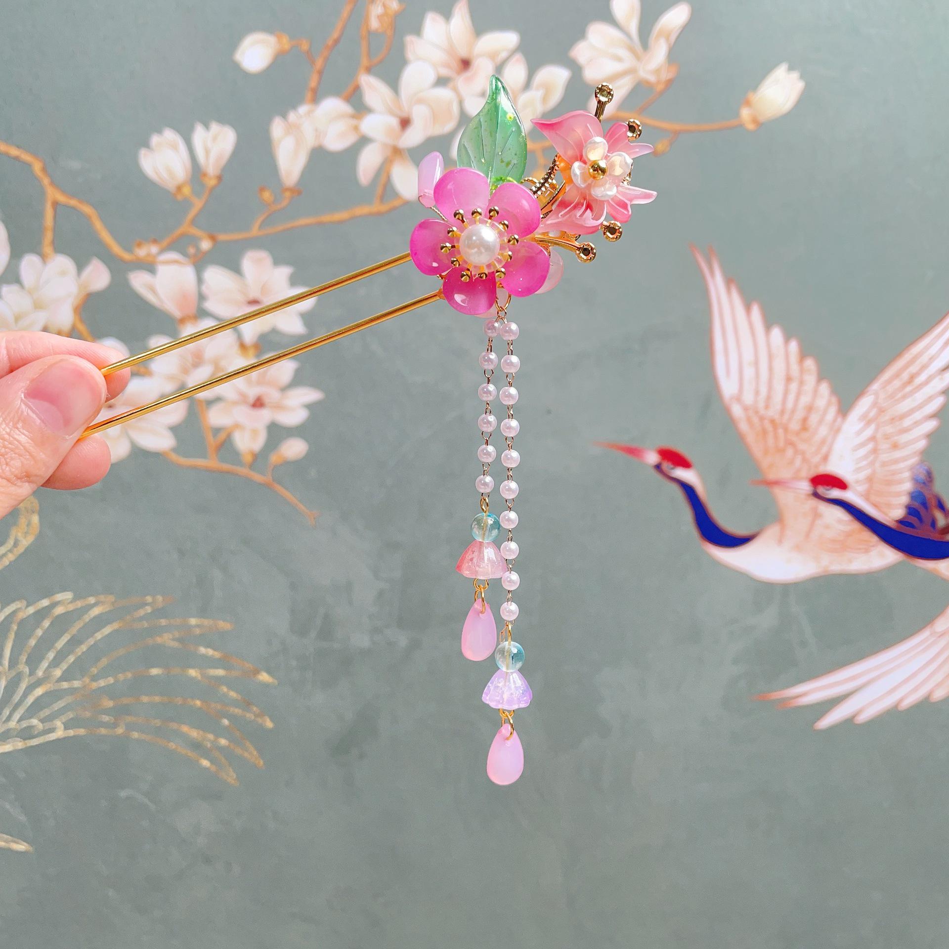 Старинная ретро-китайская шпилька для волос ханьфу для девочек
Старинная ретро-китайская шпилька для волос ханьфу для девочек