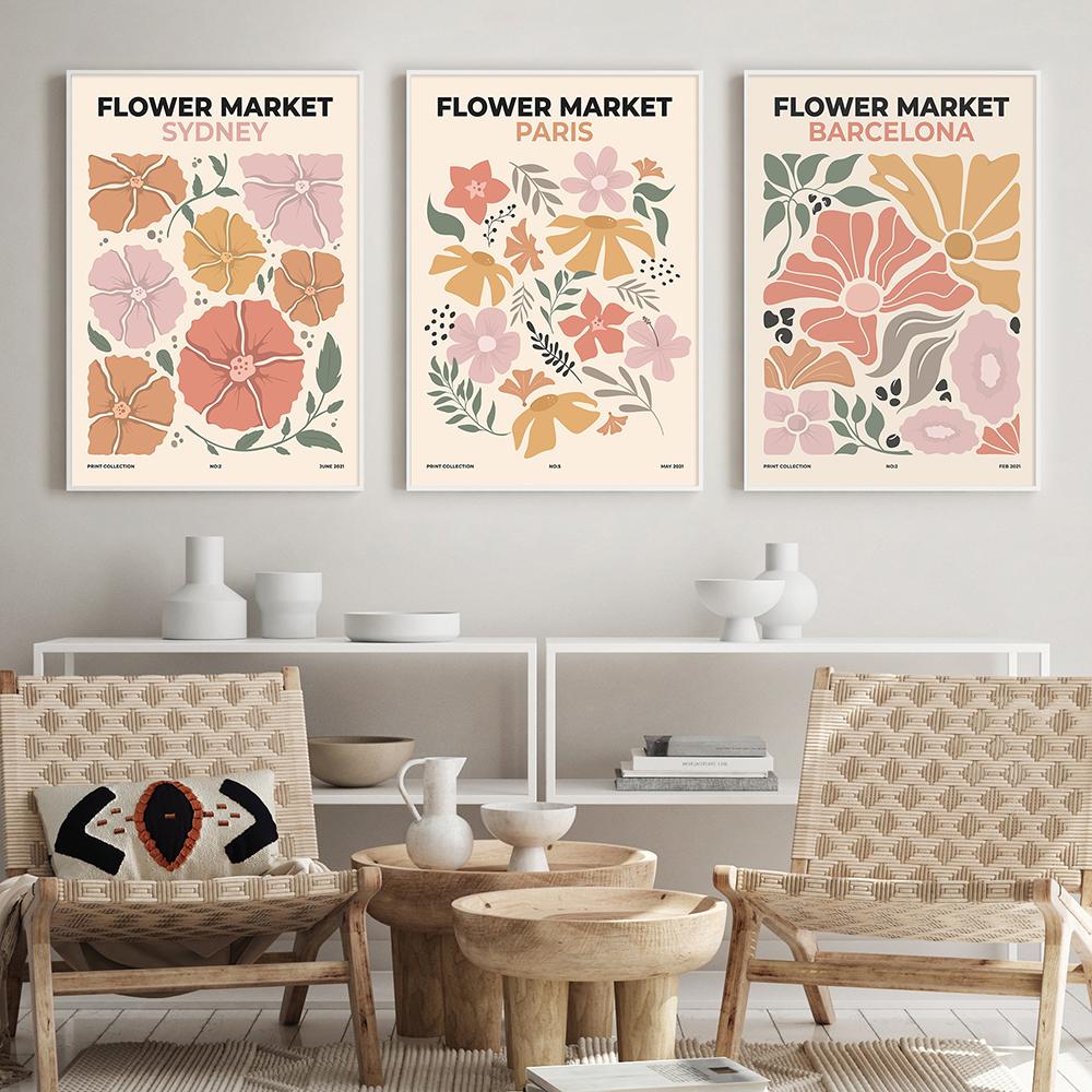 Pink Flower Market Poster Print Abstract Botanical Minimalist Wall Art Canvas Painting Nordic Picture For Living Room Home Decor 21x30cm No Framed
Pink Flower Market Poster Print Abstract Botanical Minimalist Wall Art Canvas Painting Nordic Picture For Living Room Home Decor 21x30cm No Framed