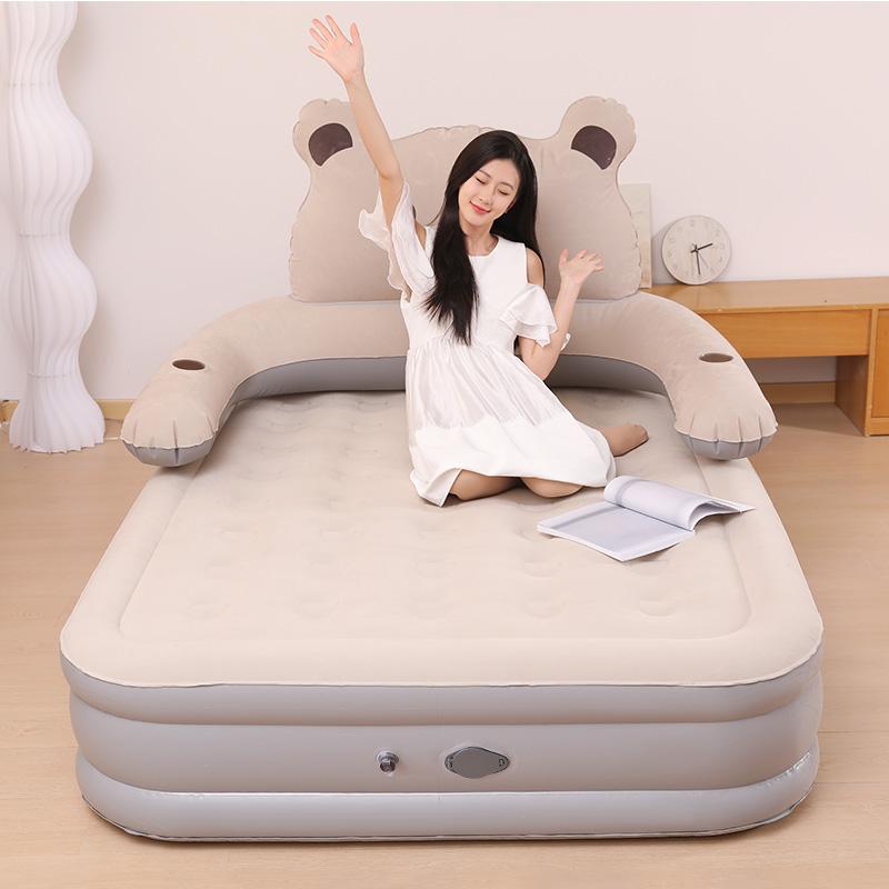 Воздушный матрас со встроенным насосом, надувной матрас двойной высоты для дома, путешествий, кемпинга, прочная надувная кровать, надувной матрас
Воздушный матрас со встроенным насосом, надувной матрас двойной высоты для дома, путешествий, кемпинга, прочная надувная кровать, надувной матрас