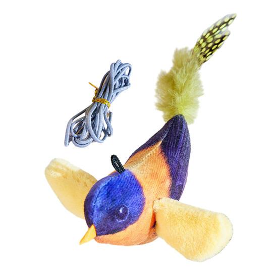 Игрушка для кошек «Птицы, хлопающие крыльями» Интерактивный летающий воробей с реалистичным щебечущим звуком, активируемый прикосновением Мягкая игрушка для котят «Птицы» для домашних кошек 1 Set жёлтый
Игрушка для кошек «Птицы, хлопающие крыльями» Интерактивный летающий воробей с реалистичным щебечущим звуком, активируемый прикосновением Мягкая игрушка для котят «Птицы» для домашних кошек 1 Set жёлтый