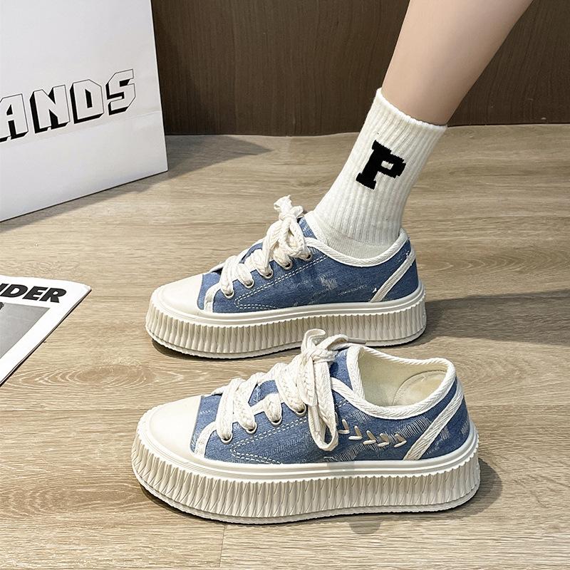 Весенние новые парусиновые туфли женские студенческие лоферы деним колосья пшеницы повседневные модные кеды на платформе шнуровка одинарные туфли 40
Весенние новые парусиновые туфли женские студенческие лоферы деним колосья пшеницы повседневные модные кеды на платформе шнуровка одинарные туфли 40