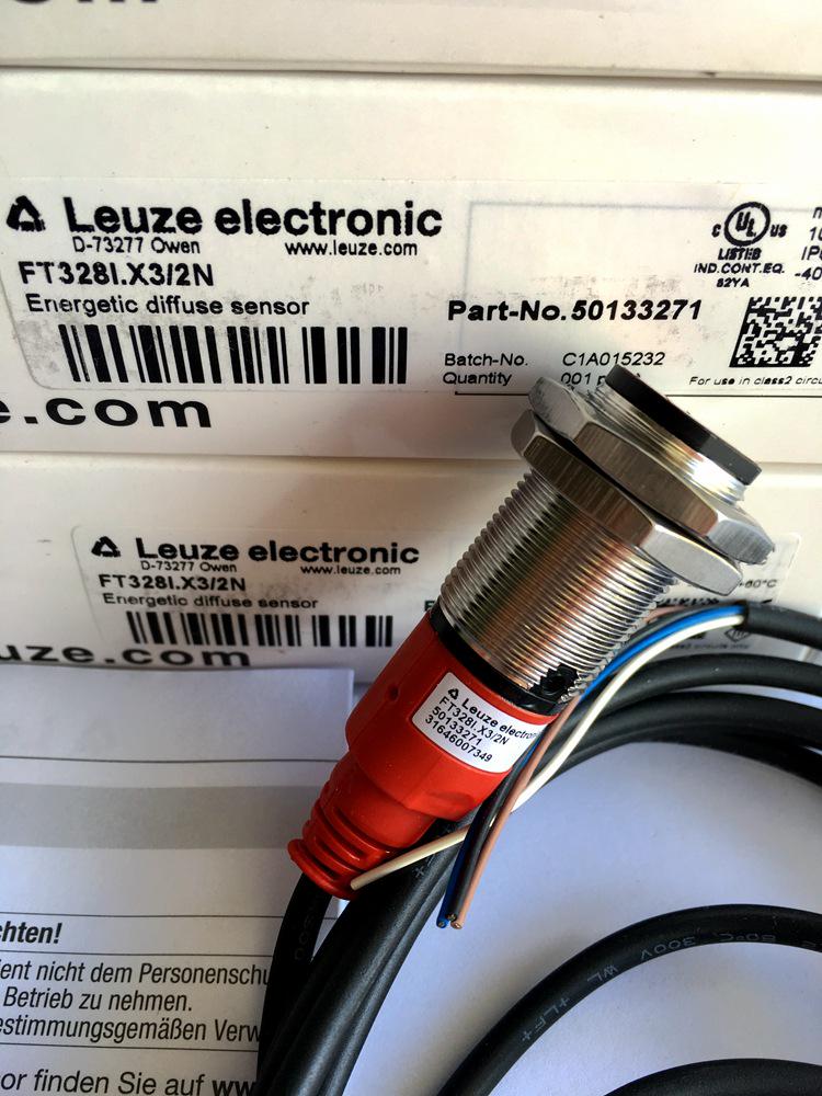 Leuze FT328I.X3 Photoelectric Switch (2N/4P), German Original FT328I.X3/2N NPN Output
Leuze FT328I.X3 Photoelectric Switch (2N/4P), German Original FT328I.X3/2N NPN Output