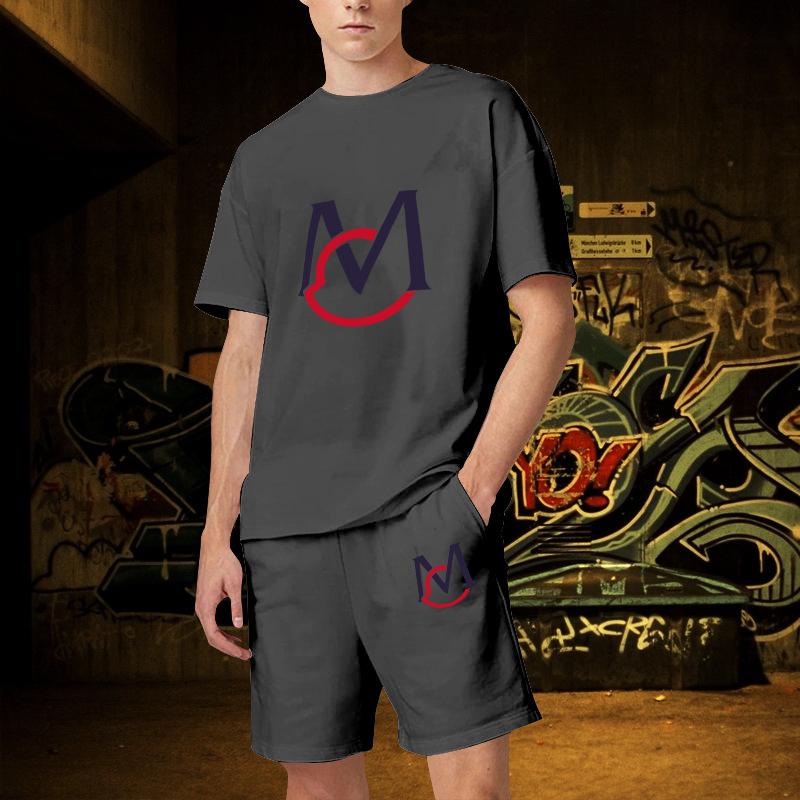 Летний комплект с круглым вырезом и 3D-принтом буквы M, модный и повседневный, с шортами с короткими рукавами, мужская спортивная одежда 6XL
Летний комплект с круглым вырезом и 3D-принтом буквы M, модный и повседневный, с шортами с короткими рукавами, мужская спортивная одежда 6XL