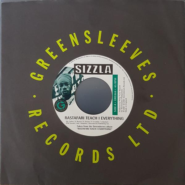 7inch Record SIZZLA Rastafari Teach I Everything Give GRE866 Greensleeves Re 2001 UK Reggae Ska Dub Used
7inch Record SIZZLA Rastafari Teach I Everything Give GRE866 Greensleeves Re 2001 UK Reggae Ska Dub Used