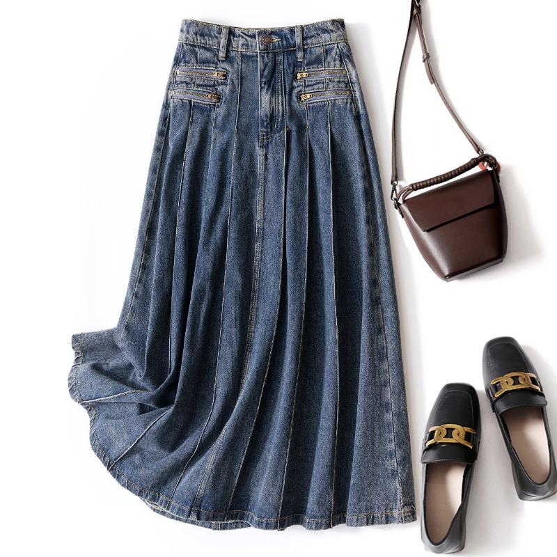 Skirt for Women Casual Versatile Elastic High Waist Long Loose Solid Color Trousers Stretchy Slim Jean Skirt XXL синій
Skirt for Women Casual Versatile Elastic High Waist Long Loose Solid Color Trousers Stretchy Slim Jean Skirt XXL синій
