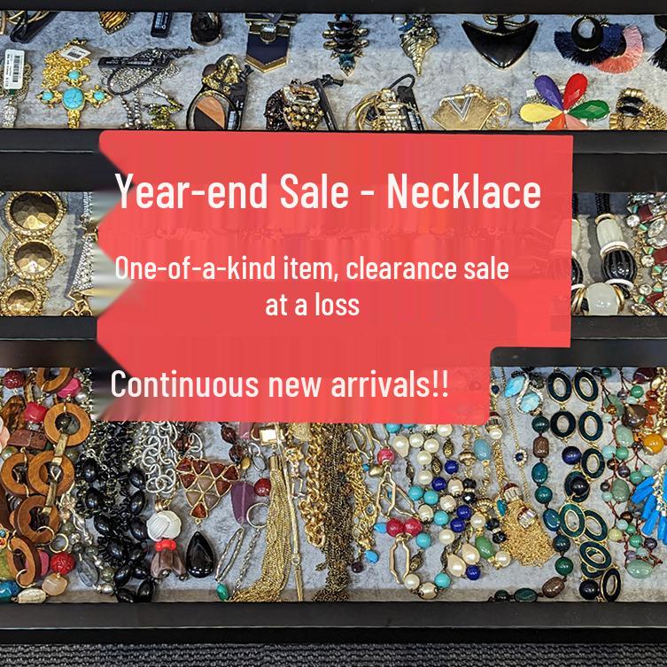 Year-End Exclusive: Clearance Necklace with Unique Flaws - Regularly Updated! Cautious Buyers Welcome!
Year-End Exclusive: Clearance Necklace with Unique Flaws - Regularly Updated! Cautious Buyers Welcome!