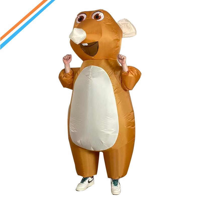 Cute Mouse Inflatable Halloween Dress Up Funny Props Cartoon Adult Inflatable Doll Suit One size fits all
Cute Mouse Inflatable Halloween Dress Up Funny Props Cartoon Adult Inflatable Doll Suit One size fits all
