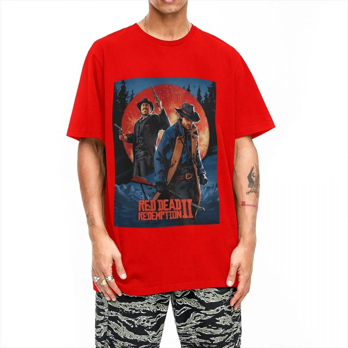 Red Dead T Shirt Beach rdr2 Y2K Retro T Shirts Cotton Trendy Cool Tee Shirt For Men ShortSved Pattern Tops S
Red Dead T Shirt Beach rdr2 Y2K Retro T Shirts Cotton Trendy Cool Tee Shirt For Men ShortSved Pattern Tops S